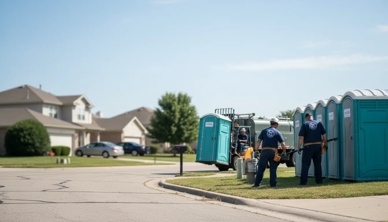Porta Potty Rental in Saint James, LA near me